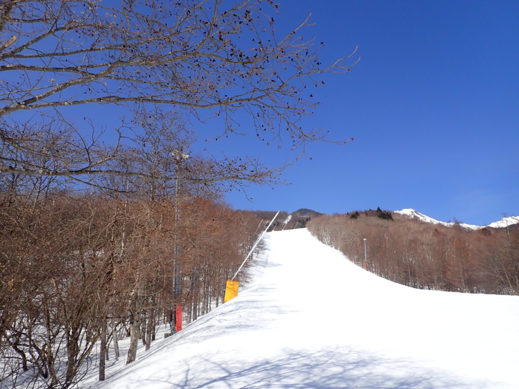 1ヶ月ぶりの雪山